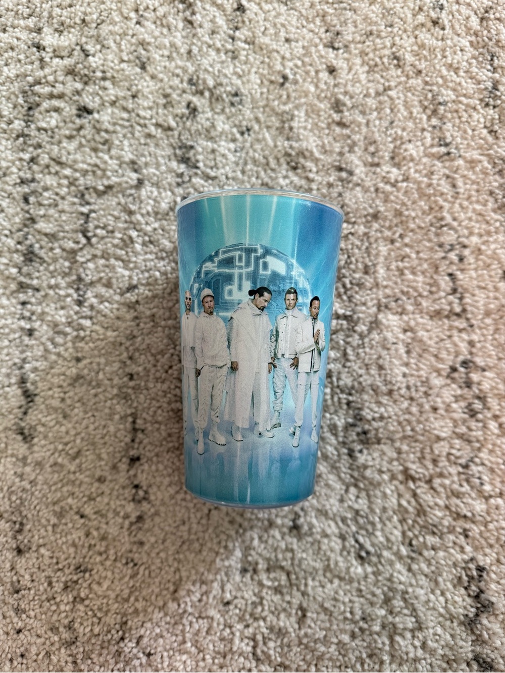 Backstreet Boys Into the Millennium cup from Vegas Sphere